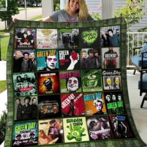 Green Day Quilt Blanket Hvt280509  Quilt